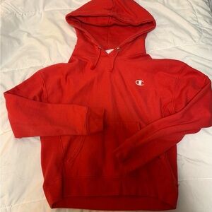 Champion Red Hoodie